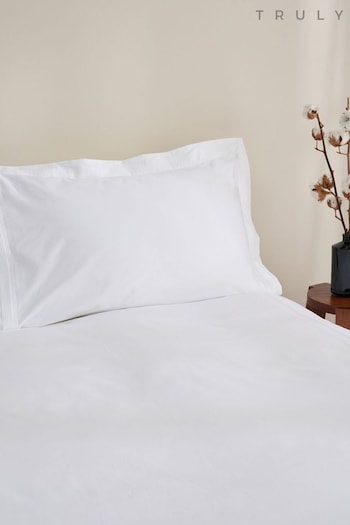 Truly White Micro Pleat Pillowcase (166445) | £27