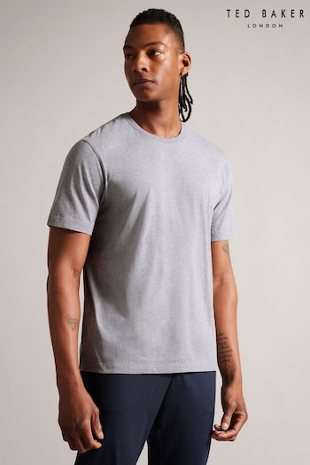 Ted Baker Grey Tywinn Regular Plain T-Shirt (167165) | £29