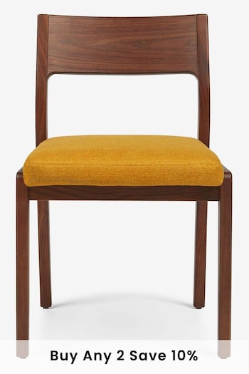 Jasper Conran London Ochre Yellow Belgrave Dining Chairs Set of 2 (167327) | £550