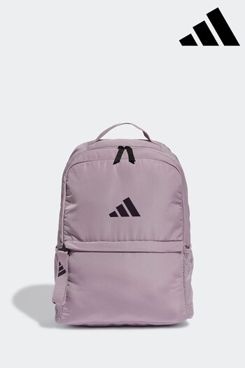 adidas EE5671 Purple Sport Padded Backpack (167736) | £30