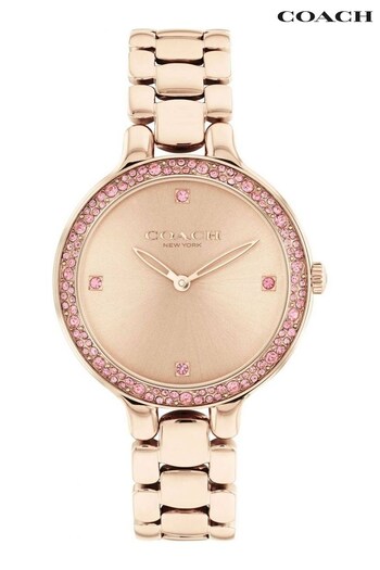 COACH Ladies Pink Chelsea Watch (167825) | £225