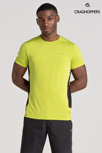 Craghoppers Yellow Craghoppers Atmos Short Sleeved T-Shirt (167826) | £35
