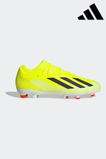 adidas soft Yellow Football X Crazyfast League Firm Ground Adult Boots (168002) | £80
