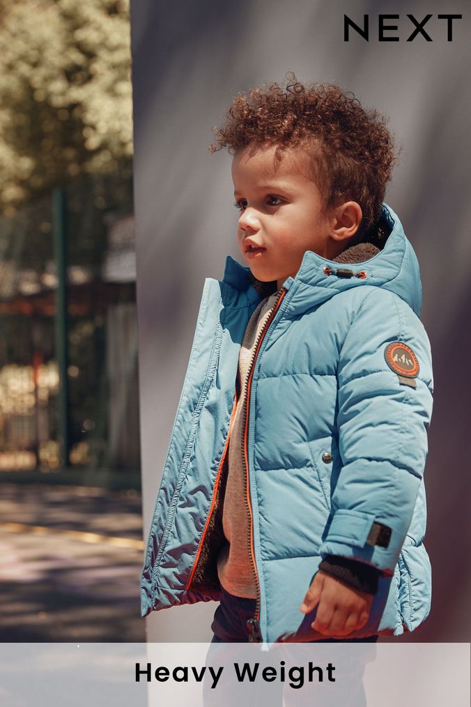 Mineral Blue Longline Padded Coat (3mths-7yrs) (168182) | £28 - £32