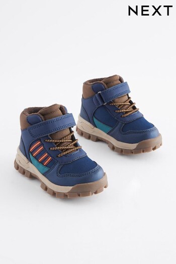Navy Blue Water Resistant Thermal Thinsulate™ Lined Walking Boots (168247) | £32 - £38