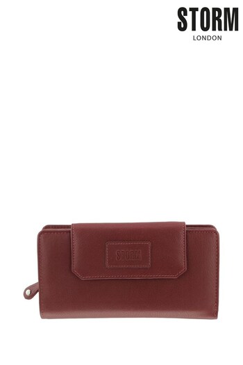 Storm Red Embassy Large Purse (168836) | £35