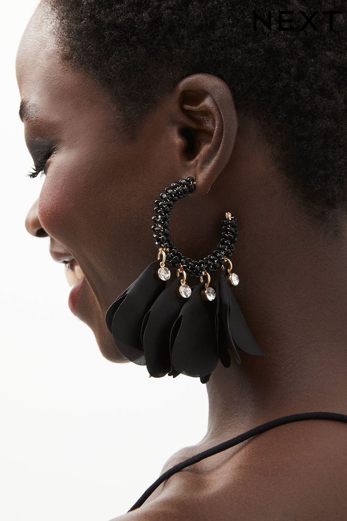 Black earrings for womens on sale