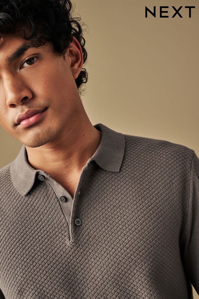 Next mens jumpers with collars discount