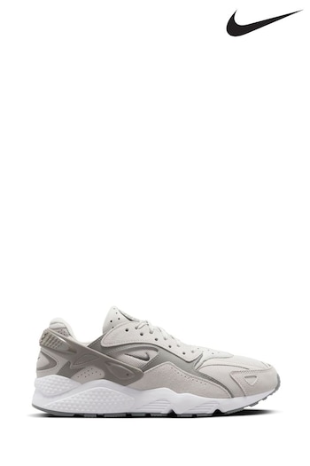 Nike Grey/White Air Huarache Runner Trainers (169853) | £130