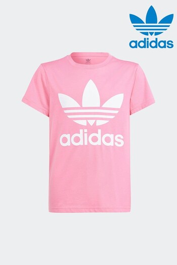 adidas Originals Pink Trefoil T-Shirt (170243) | £18