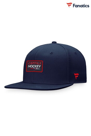 Fanatics Blue NHL Washington Capitals Authentic Pro Prime Flat Brim Snapback Cap (170293) | £25
