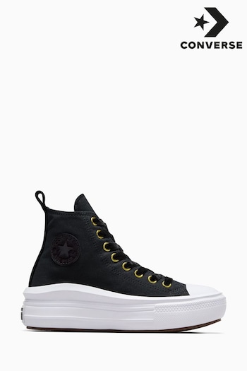 Converse Black Velvet Move Youth Trainers (170673) | £55