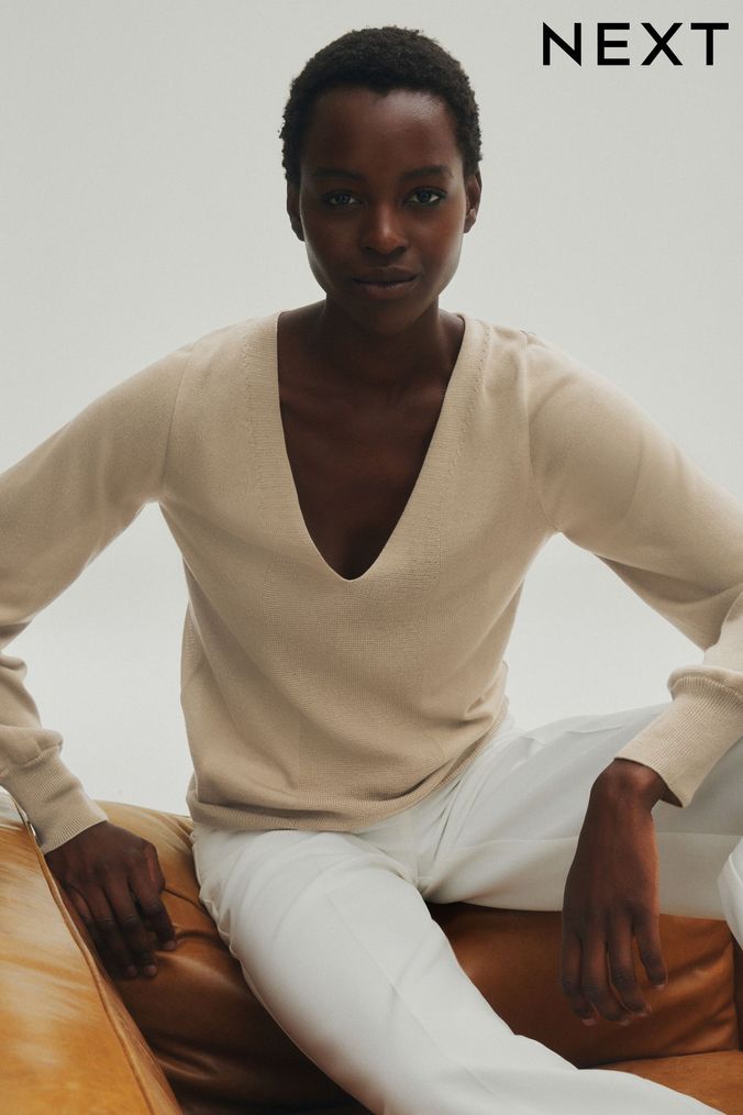 Ladies gold jumper store