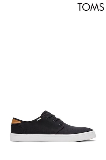 TOMS Black Carlo Trainers (170777) | £52