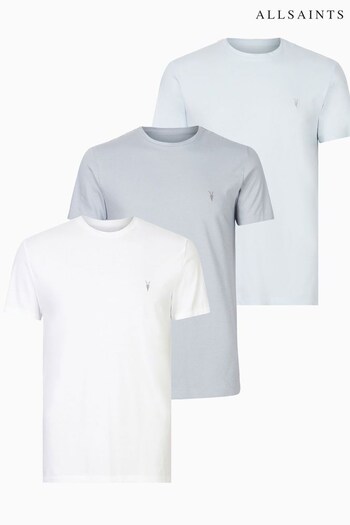 Allsaints Blue Tonic Crew T-Shirt 3 Pack (171012) | £89