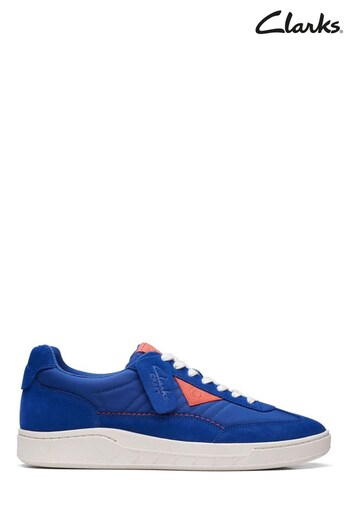 Clarks Blue Cobalt CraftRally Ace Trainers (171039) | £85