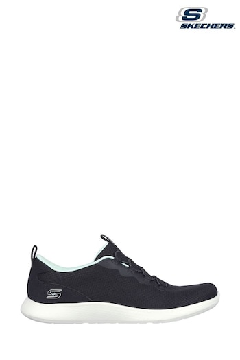 Skechers Black/White Womens Vapor Foam Lite Trainers (171293) | £67