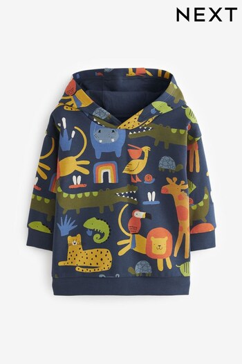 Multi Rainbow All Over Printed Jersey Hoodie (3mths-7yrs) (171338) | £12 - £14