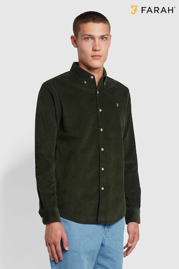 Farah Bowery Corduroy Long Sleeve Shirt (171403) | £75
