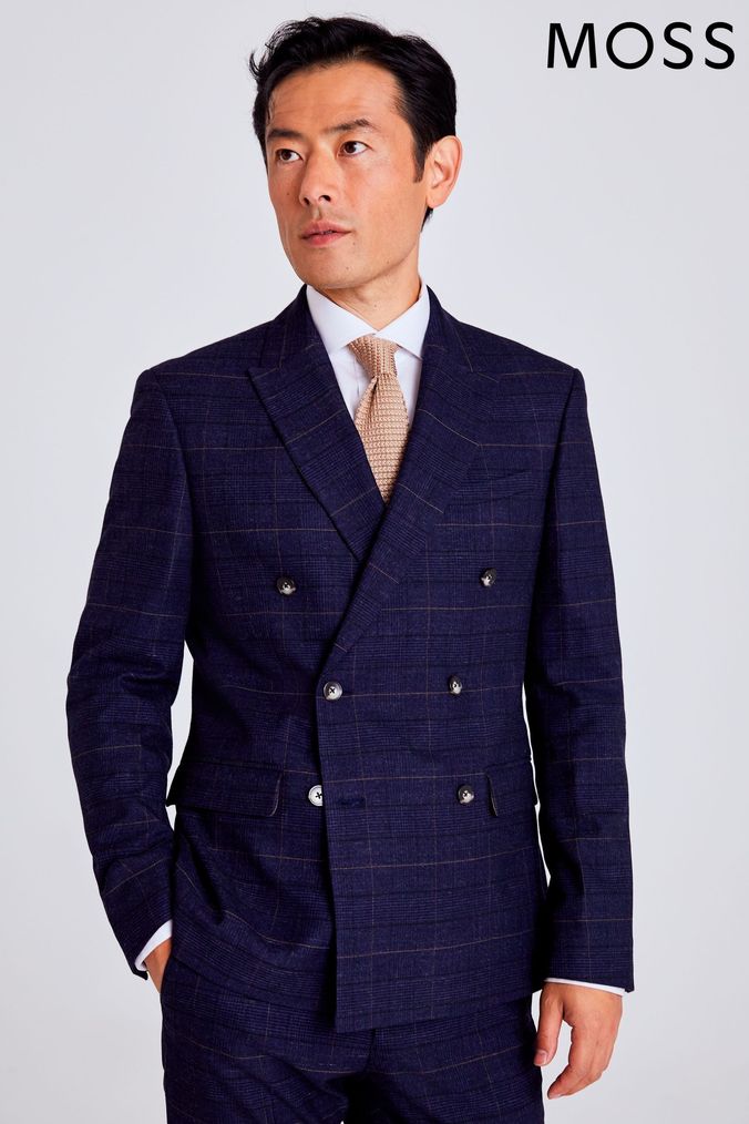 Double breasted suit next best sale