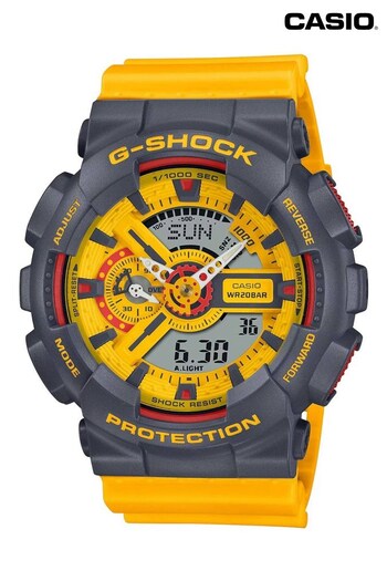 Casio 'G-Shock' Yellow Plastic/Resin Quartz Watch (171934) | £109