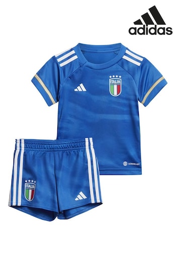 adidas Blue Infant Italy Football Kit (172025) | £38