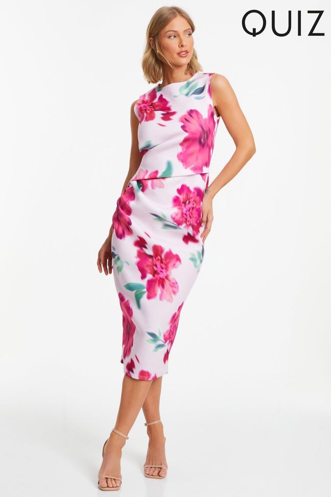 Quiz hotsell flower dress