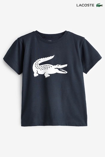 Lacoste Kids Large Croc Logo T-Shirt (172263) | £35 - £40