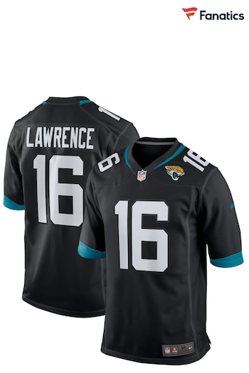 Nike arrived Black NFL Jacksonville Jaguars Alternate Game Jersey - Trevor Lawrence (172395) | £80