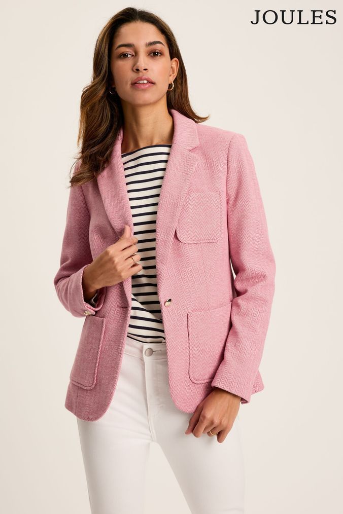 Joules jersey blazer store
