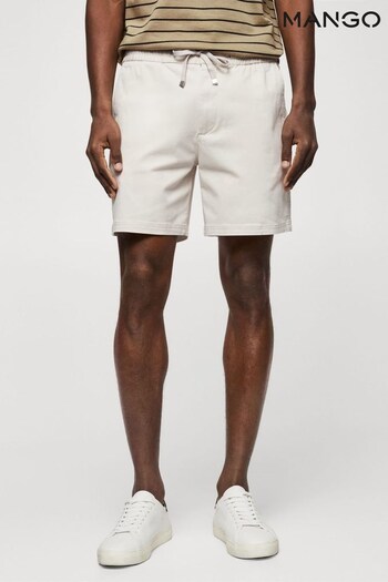 Mango Belt Cotton Bermuda Shorts (172680) | £36