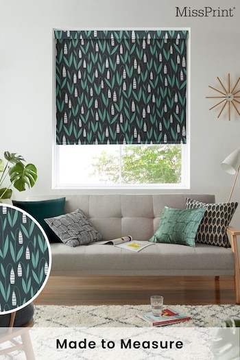 MissPrint Night Flower Snow Drops Made to Measure Roller Blinds (172836) | £58