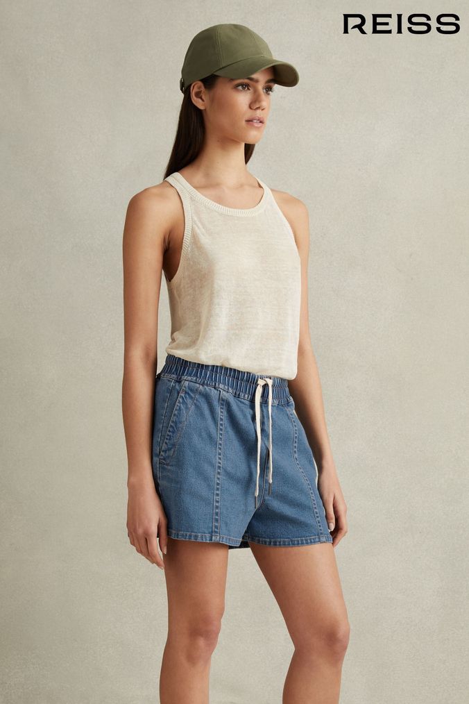 Next ladies denim shorts on sale