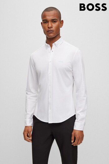 BOSS White BOSS Biado White Shirt (173138) | £119