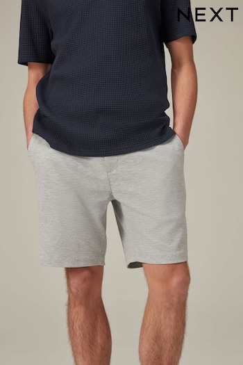 Grey Smart Jersey Chino Shorts panelled (173562) | £24