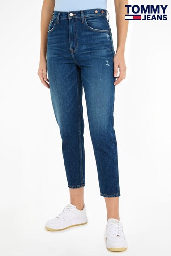 Tommy Jeans Blue Straight Button Jeans (173749) | £100