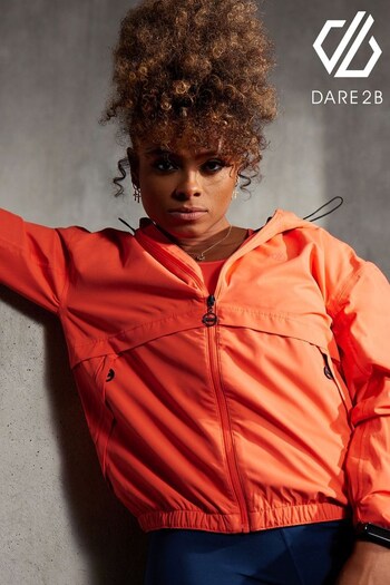 Dare 2b Orange Fleur East Swift Lightweight Waterproof Jacket (173750) | £70