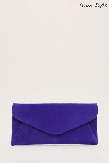 Phase Eight Blue Wendie Clutch Bag (173868) | £69