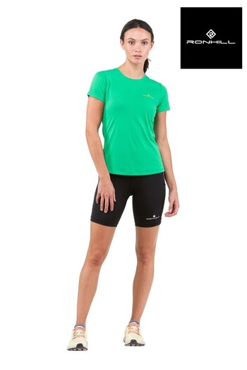Ronhill Womens Green Core Running T-Shirt (173873) | £24
