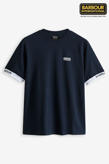 Barbour® International Navy Heim T-Shirt (173925) | £50