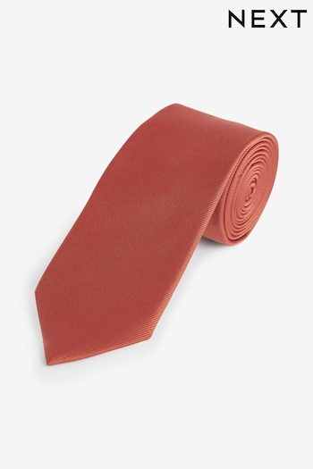 Orange Slim Twill Tie (173985) | £9