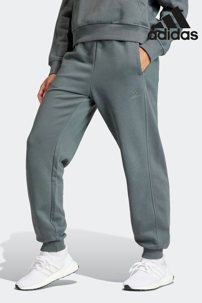 Adidas green joggers 2025 womens