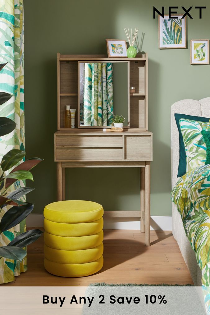 Yellow footstool outlet next