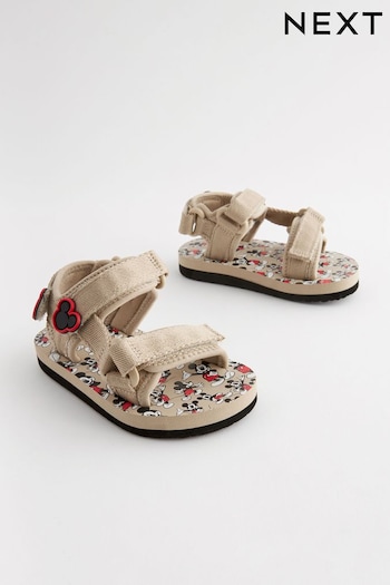 Neutral Mickey Mouse Trekker Sandals (174457) | £18 - £21