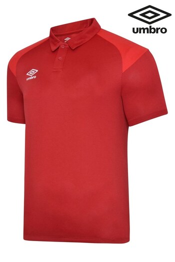 Umbro Red Poly Polo Shirt (174850) | £19