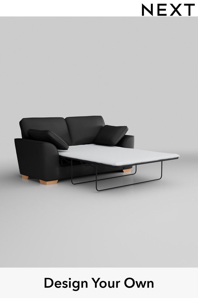 Next henton shop leather sofa