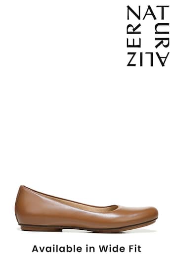Naturalizer Maxwell Leather Ballerina Shoes esquire (175351) | £90