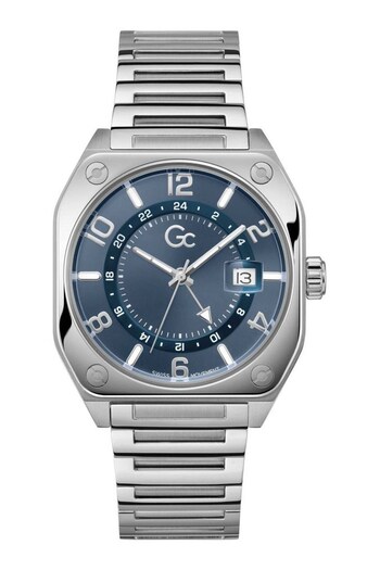 GC Gents Silver Tone Airborne Watch (175587) | £395