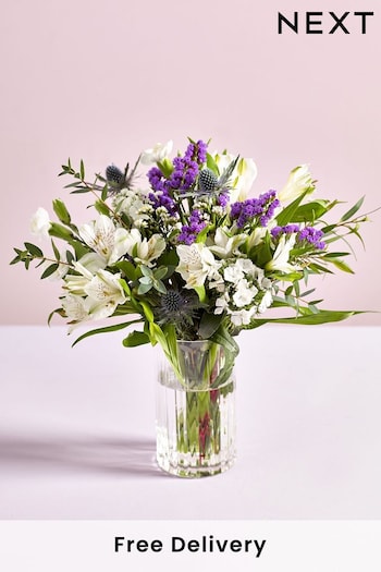 White Posy Letterbox Fresh Flower Bouquet (176032) | £20