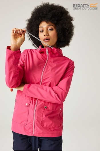 Regatta Pink Chrome Bayletta Waterproof Jacket (176325) | £56